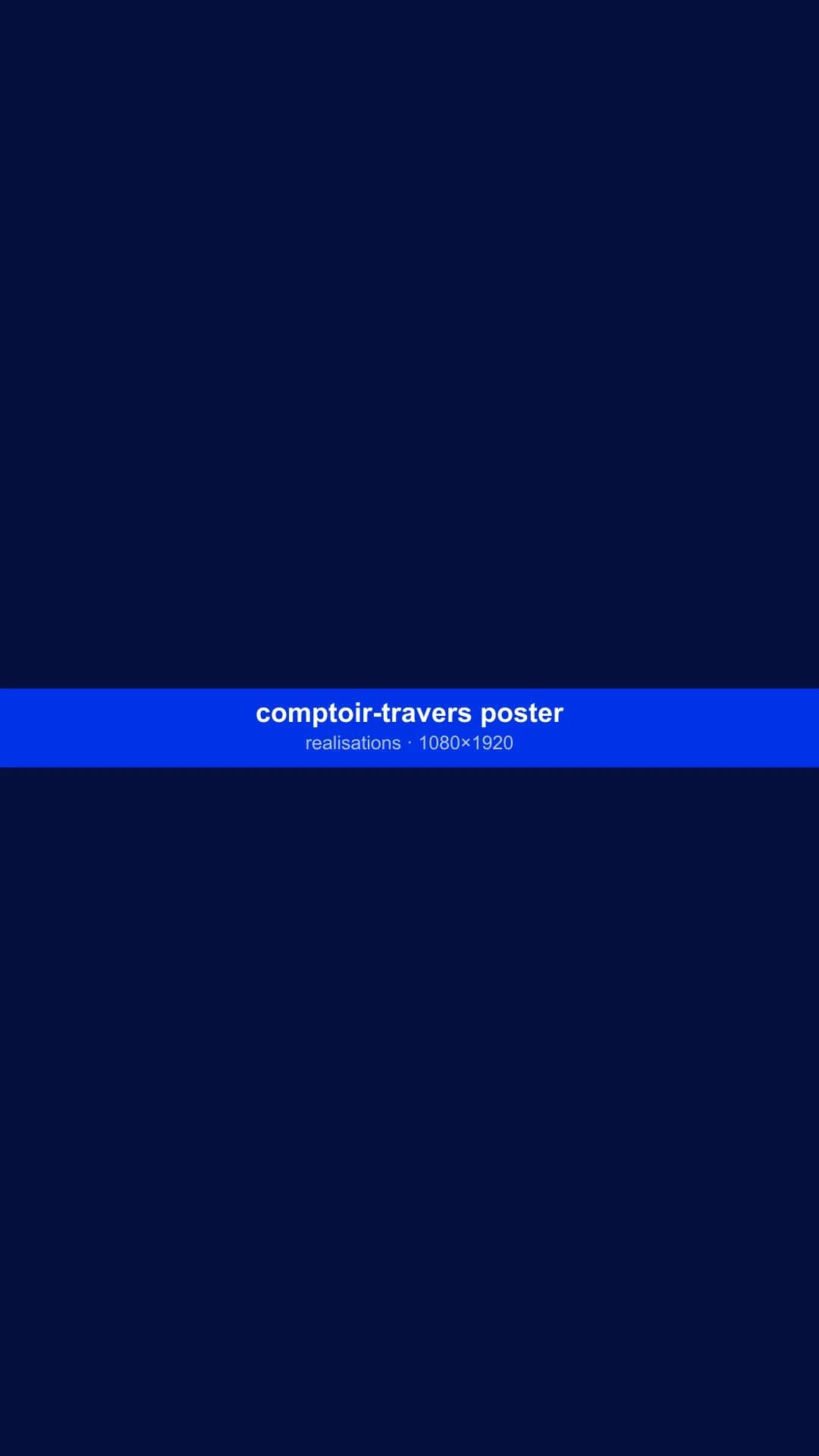 Visuel Comptoir Travers